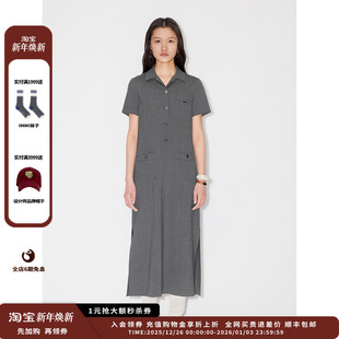 25SURPLUS精纺羊毛短袖 品牌IMMI 连衣裙MWESSWDS0534X 现货