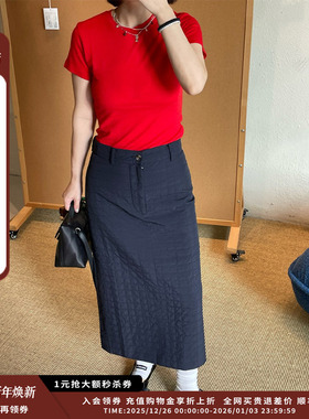 【现货】设计师品牌AETHER HAZE 25AW 纯色基础短袖T恤JULY