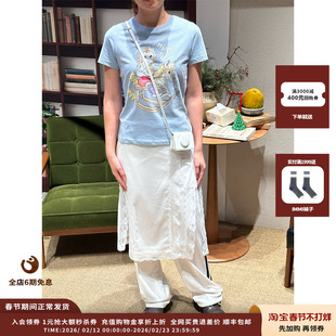 【现货】设计师品牌 PUSHBUTTON 26RS 叠层式半身裙运动裤