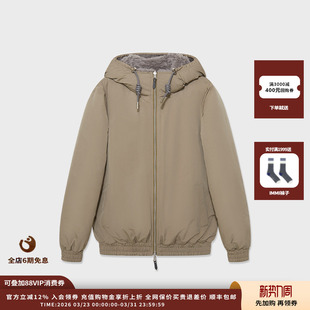 25AW IMMI 品牌 绵羊毛双面穿连帽羽绒夹克MWEFWFJK0962X 现货