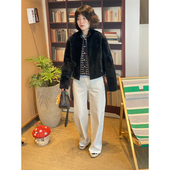 现货 设计师品牌 IMMI 25AW拉贡半卷滚边短夹克 MWEFWLJK0987X