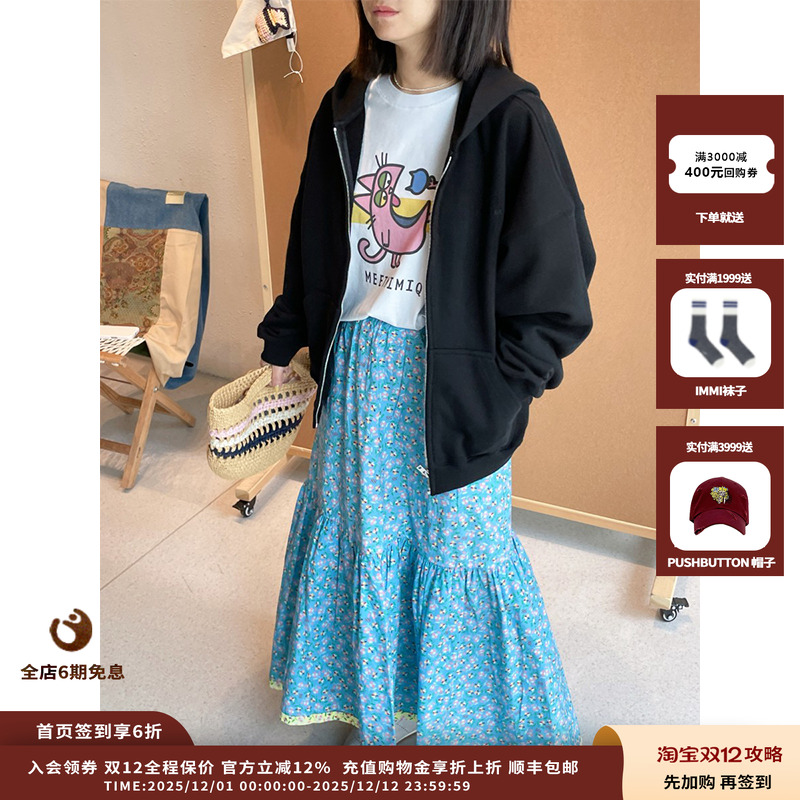 WE11DONE25SS拉链连帽衫JULY