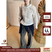 衬衫 JULY xii 25AW小飞袖 现货 设计师品牌shao