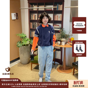 26早春胶囊系列贴标松紧休闲运动裤 设计师品牌OIIORIRI 现货