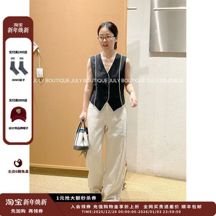 25AW水洗宽松廓形牛仔裤 设计师品牌DUIDAO对倒 JULY 现货