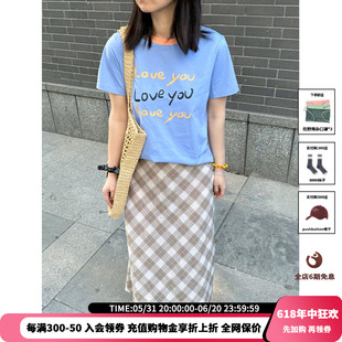 现货 设计师品牌 OIIORIRI T恤JULY 24SS春夏新品 520系列半袖