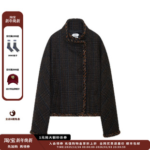 25AW花纱呢连身袖 设计师品牌IMMI 立领外套MWEFWWJK1218X 现货