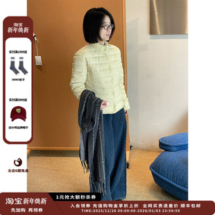 25AW成衣染尼龙羽绒夹克 设计师品牌WHM JULY 现货