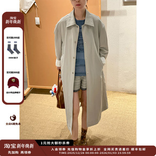 25AW极简量感风衣JULY 设计师品牌YOEYYOU 现货