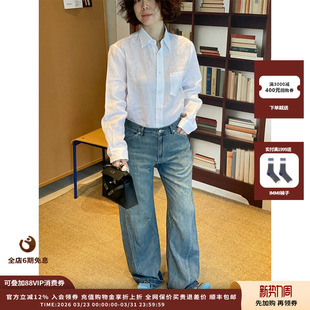 26SS 设计师品牌DUIDAO对倒 亚麻质感衬衫 现货