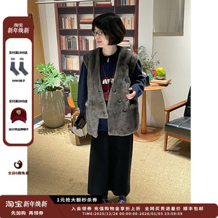 25AW ANMMIRO 设计师品牌 纯羊绒半裙 现货