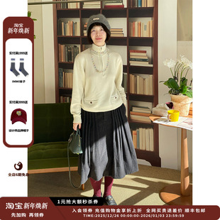 25AW羊绒半开襟套头衫 设计师品牌IMMI MWEFWKKN0590X 现货