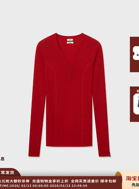【现货】设计师品牌IMMI25AW羊毛V领长袖针织衫MWEFWKJK0604X
