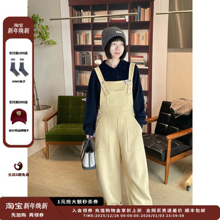 25AW格纹薄呢背带裤 设计师品牌IMMI MWEFWWJP1166X 现货