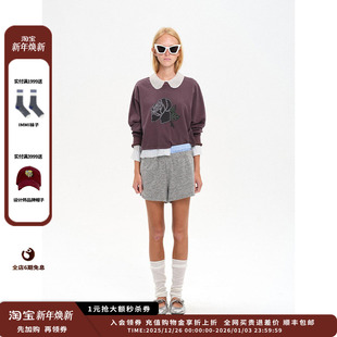 休闲拼接短裤 八月胶囊 设计师品牌COEMES JULY 现货