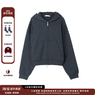 25AW羊毛柔软拉链卫衣JULY 设计师品牌DUIDAO对倒 现货