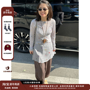 25PF印花吊带上衣JULY 设计师品牌ASYUS 现货