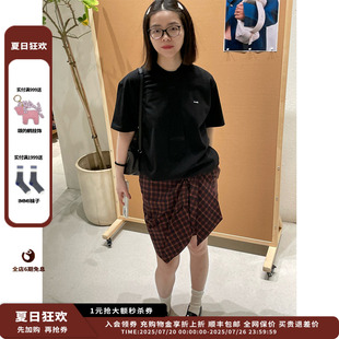 25PS褶皱点检裙JULY 新品 设计师品牌PUSHBUTTON