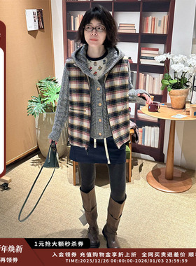 【现货】设计师品牌PUZZLE PIECE 26PS  双面羽绒马甲JULY