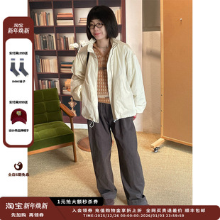 25AW绗棉短款 设计师品牌IMMI 抽绳夹克MWEFWWJK1394A 现货