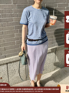 【现货】品牌IMMI 25SURPLUS泡泡棉弹力半身裙MWESSJSK0529X