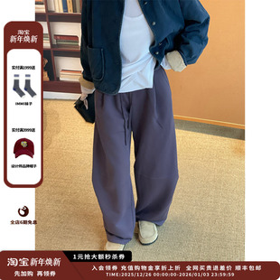 25AW弧形打褶卫裤 设计师品牌YOEYYOU JULY 新品