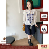 新品 印花长袖 设计师品牌ANTIK BATIK 25SS 套头衫 JULY