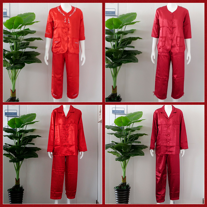 结婚用品梳头秀禾服龙凤裙褂睡衣