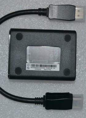 联想DP转双DP切换器 Sunix DP to 2DP 2.0_SST DP一分二