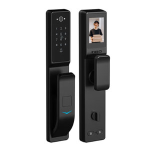 适用博克v6pz屏幕贴膜全自动人脸视频锁、智能门锁屏幕贴膜磨砂磨高清防刮膜防蓝光护眼膜防窥膜