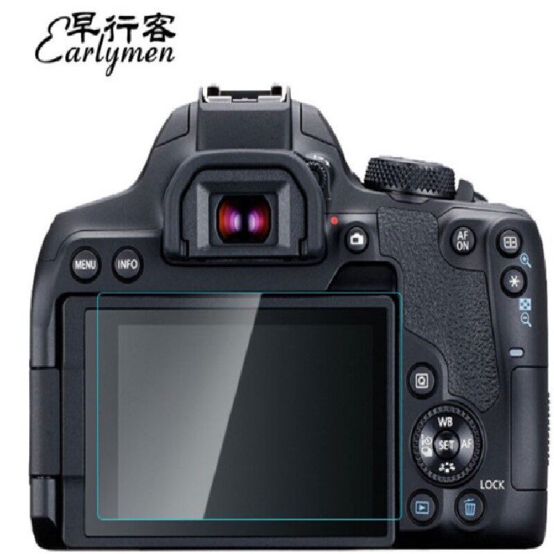 适用于佳能750D 照相机屏幕软钢化高清抗蓝光防刮防爆屏幕保护膜