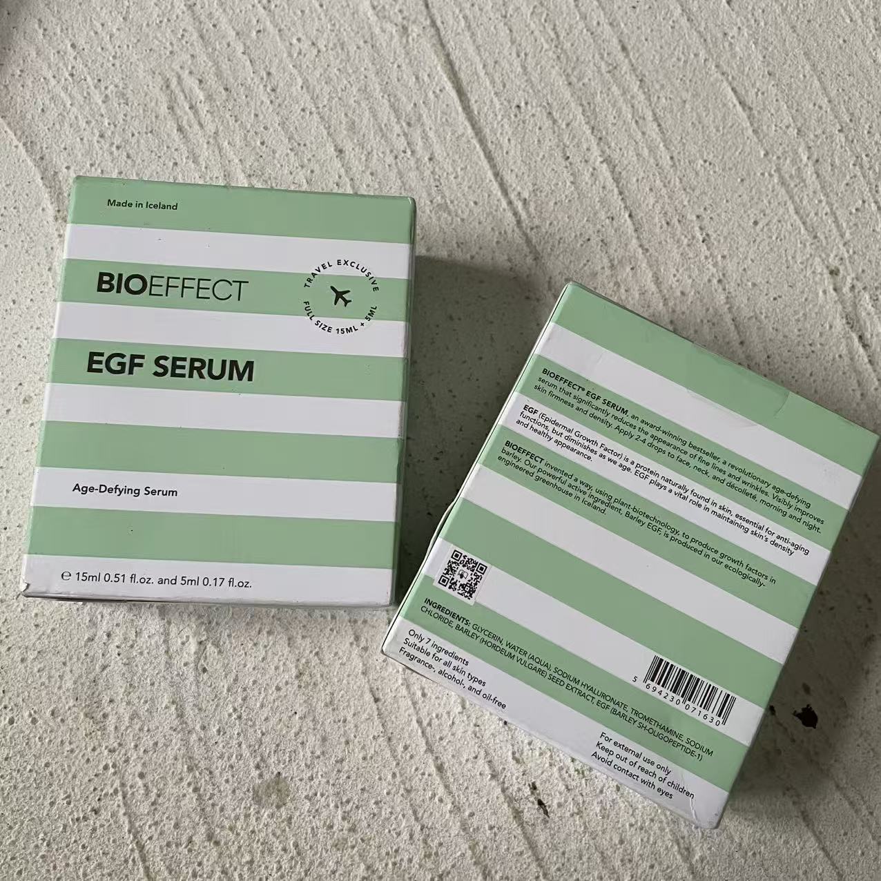 现货 海外版冰岛Bioeffect蓓欧菲益肌焕颜舒缓修护保湿精华15ml