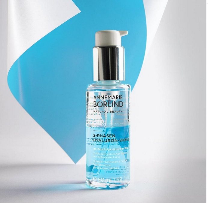 现货德国annemarieborlind安娜柏林玻尿酸蓝面部精华液蓝蜜