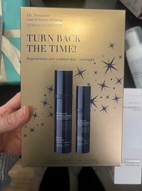 德国Dr Susanne A.G.E抗糖夜间修复晚霜和眼霜套装 敏感肤质可用
