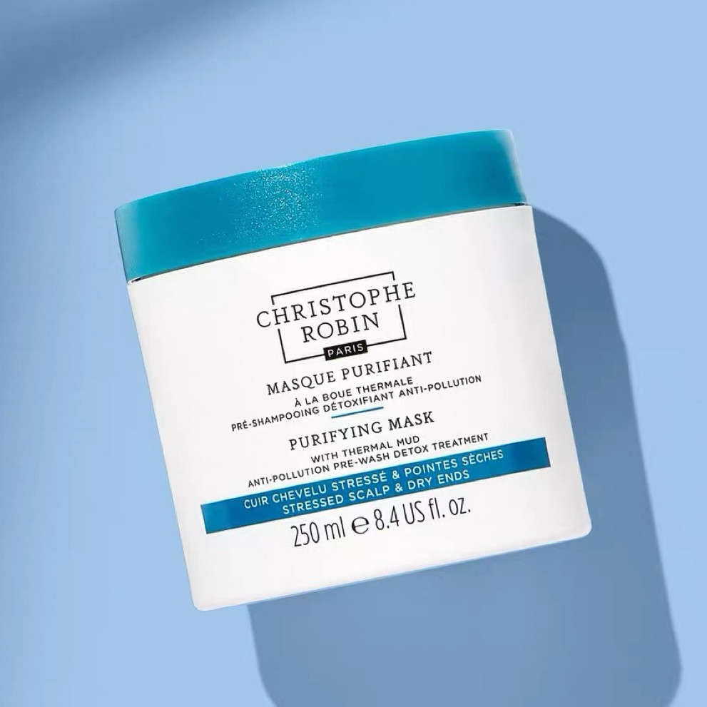 英国ChristopheRobin海盐火山泥净化护理发膜维稳发根250ml