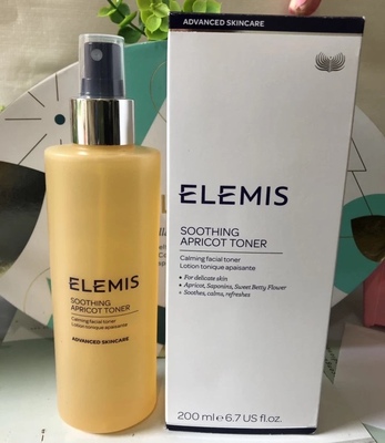 Elemis艾丽美桃杏爽肤水化妆水 补水保湿镇定舒缓敏感肌喷雾200ml