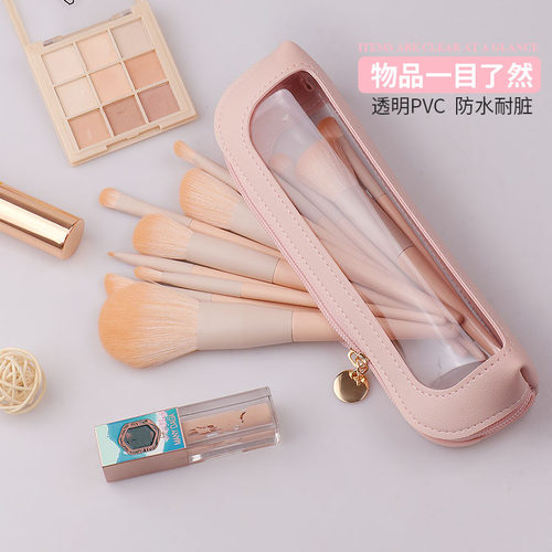 化妆刷收纳透明袋刷子收纳包便携