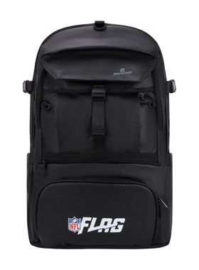 NFL FLAG官方黑武士多功能扩容大容量双肩包运动背包