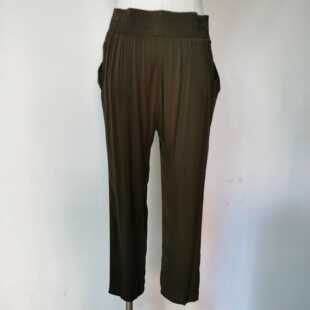 新款 子气质时尚 女装 桑蚕丝百搭休闲裤 3408 真丝小脚裤 2025年夏季