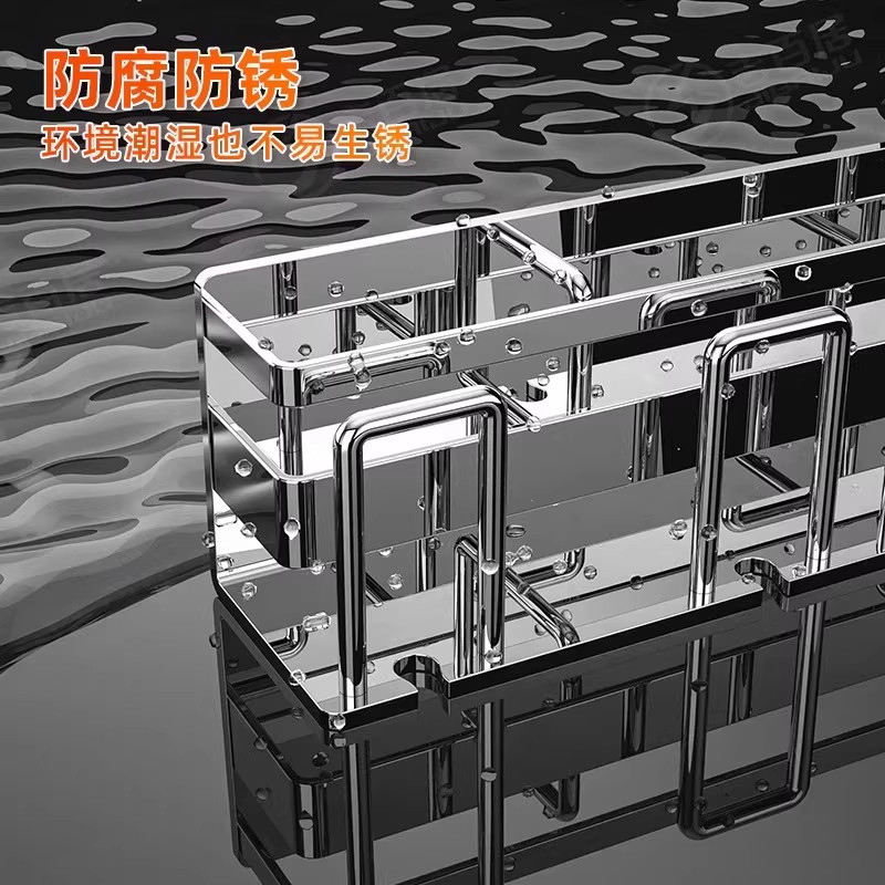 牙刷置物架多人一体防尘打孔收纳层架壁挂式免打孔牙膏2025新款高