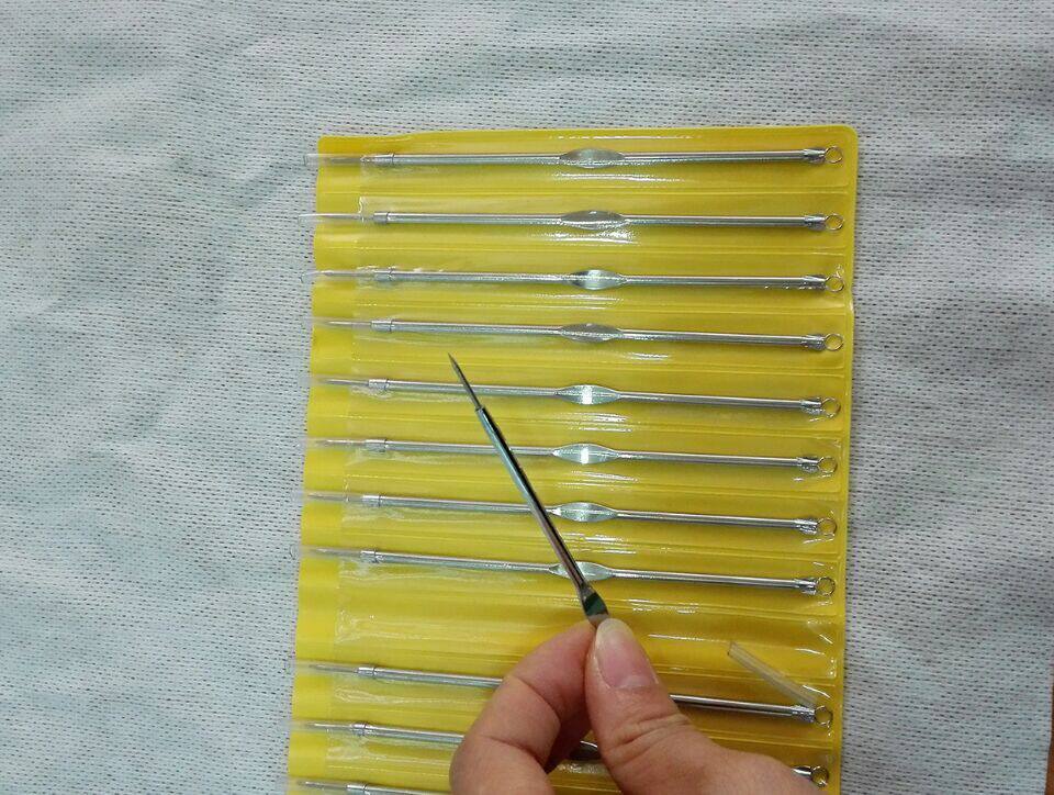 不锈钢粉刺针 去痘针 暗疮针 化妆/美容工具