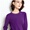 Violet round neck