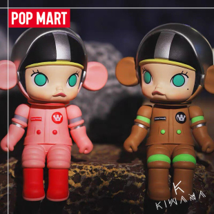 正品 Popmart泡泡玛特molly开心小火车大派对系列盲盒一套全套 包邮