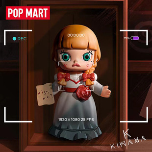 MOLLY华纳100周年系列安娜贝尔茉莉泡泡玛特联名手办汤姆盲盒礼物