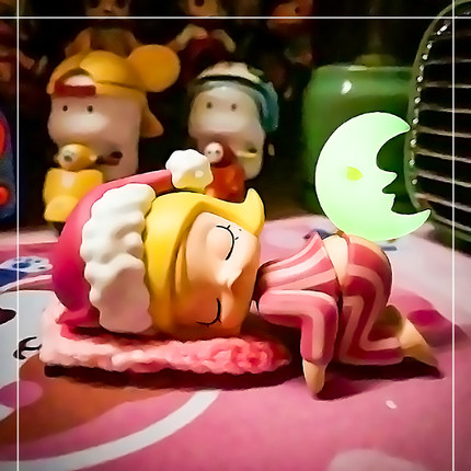 PPMT泡泡玛特 MOLLY的一天系列盲盒手办泡泡浴确认款隐藏正版肚子