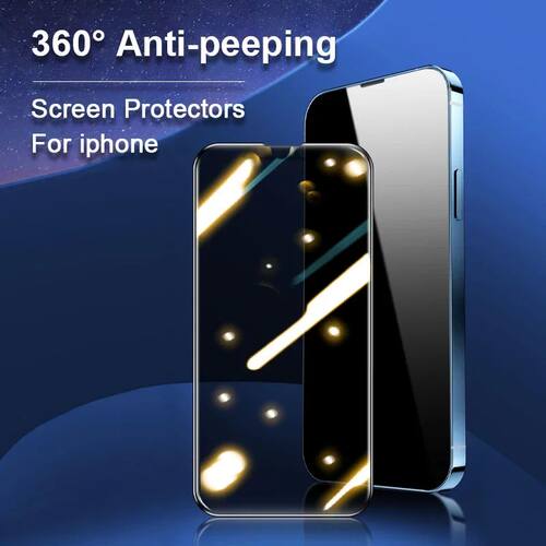 360° Privacy Anti-peeping HD Tempered Glass Mobile Phone Sc