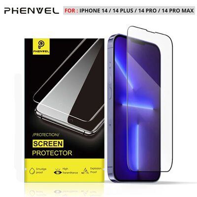 Oleophobic Protective Glass For Iphone 14 Plus Full Cover Sc