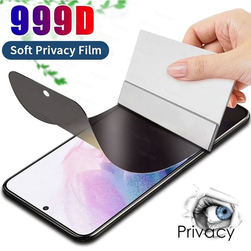 Privacy Hydrogel Film For Samsung A71 5G UW F62 M62 A72 A70