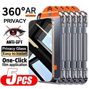 Dust Free Installation Privacy Screen Protector For iPhone 1