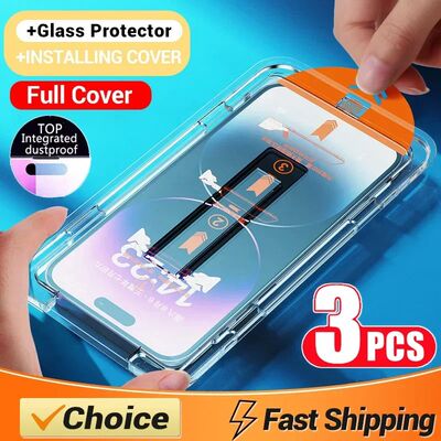 Oleophobic Coating Dust Free Easy Installation Screen Protector For iPhone 14 15 Pro Max Mini XS XR
